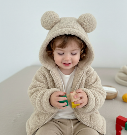 Stilren Barnjacka i Polyester