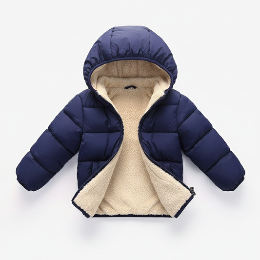 Stilren och varm barnjacka