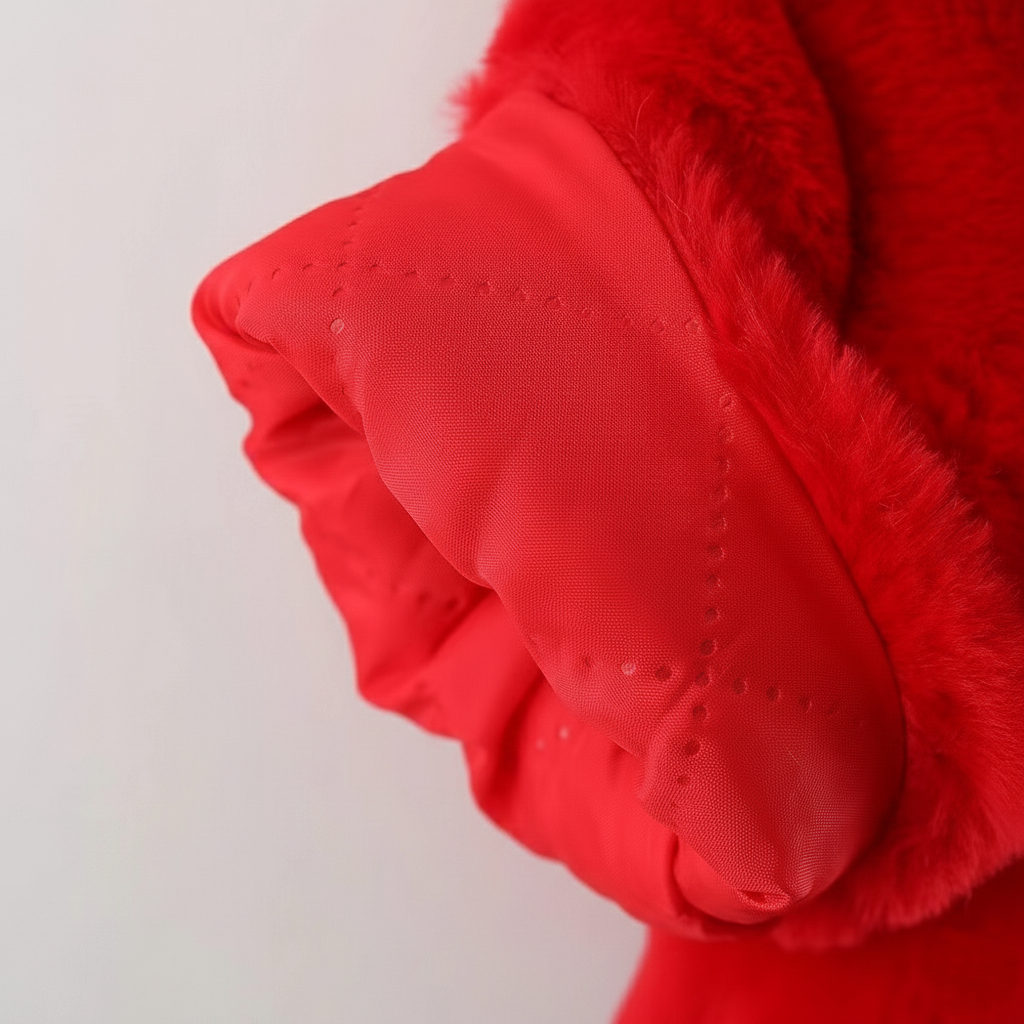 Lyxig tjejjacka för vinter