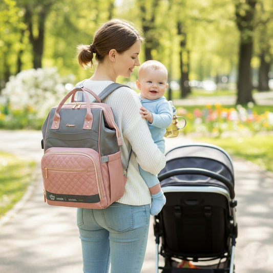 Barnvagn Väska / Ryggsäck med Isolering