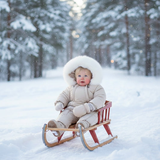 Mjuk och trygg babyoverall