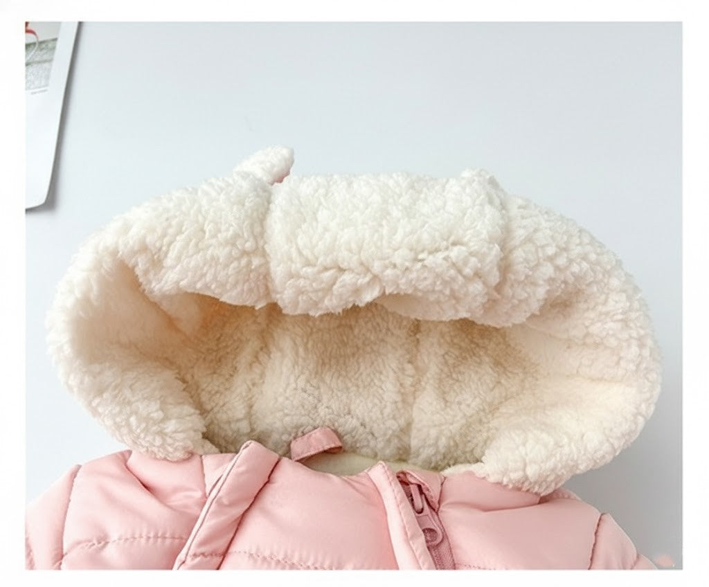 Varm Babyoverall med Huva