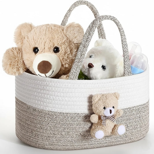 Mjuk Förvaringskorg i Bomull