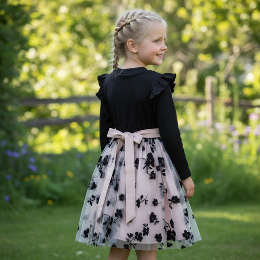 Festklänning med Rosett