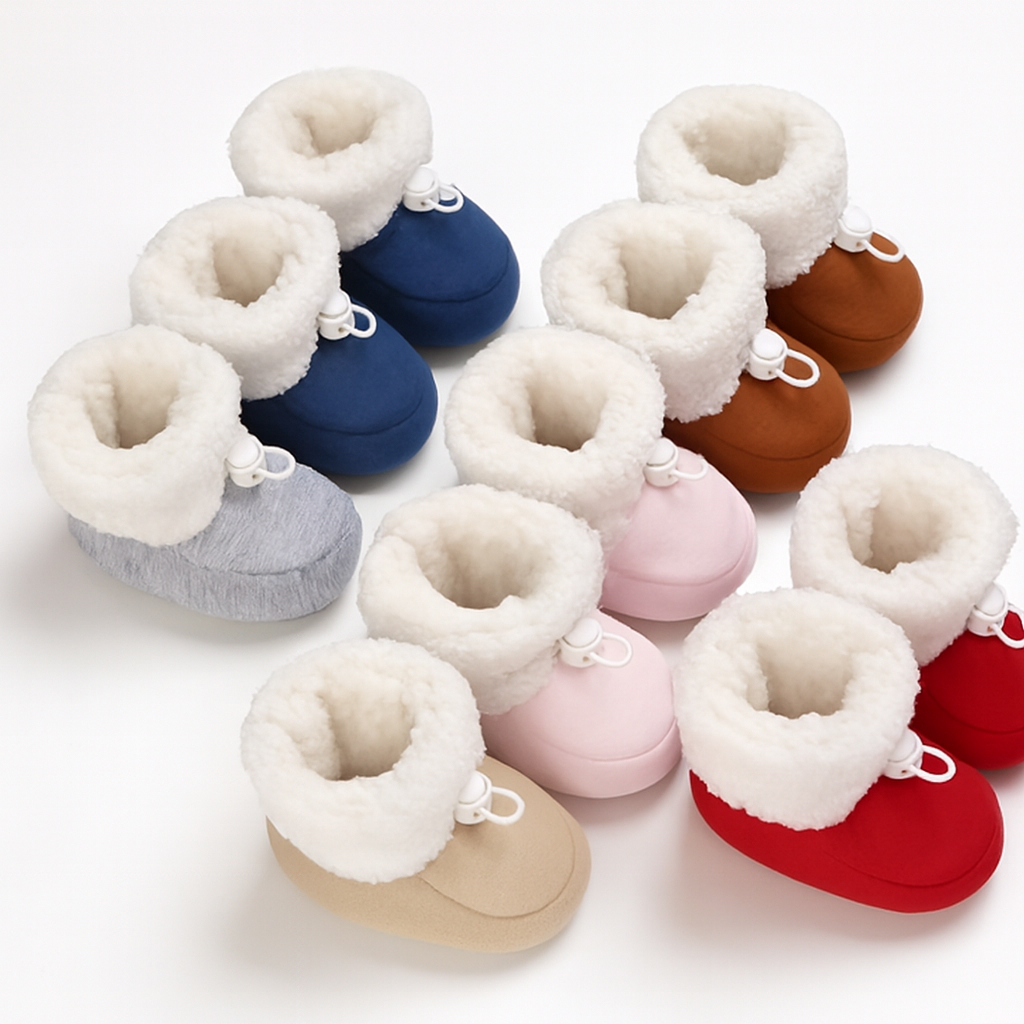 Bebis mjuka vinterskor