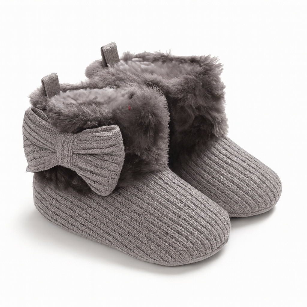 Mjuka baby tofflar i bomull