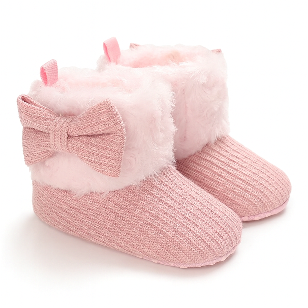 Mjuka baby tofflar i bomull