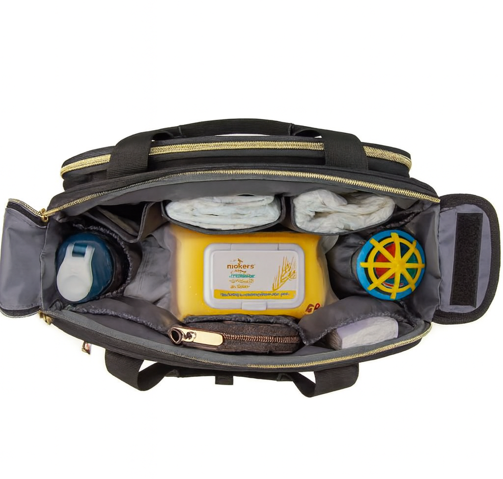 Vattentät baby blöjaväskan