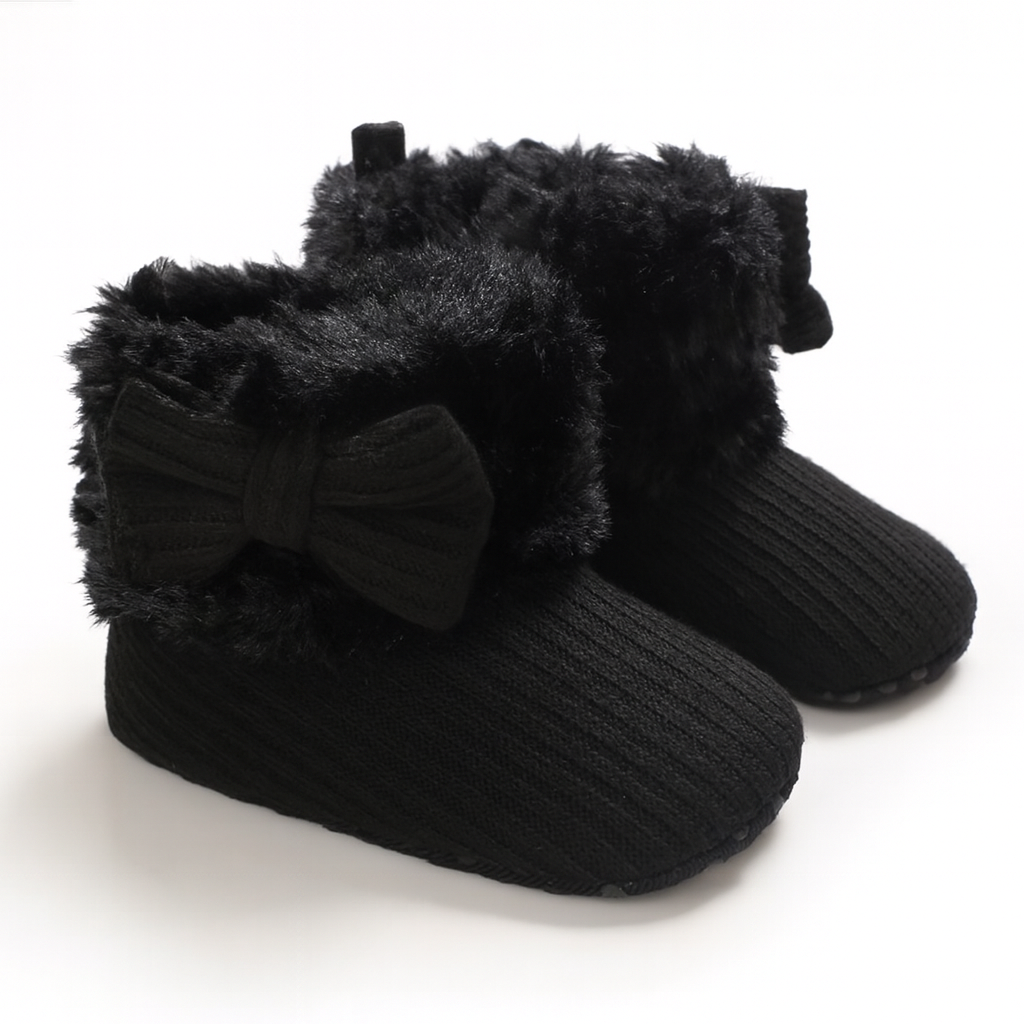 Mjuka baby tofflar i bomull