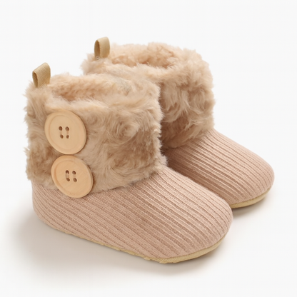 Mjuka baby tofflar i bomull