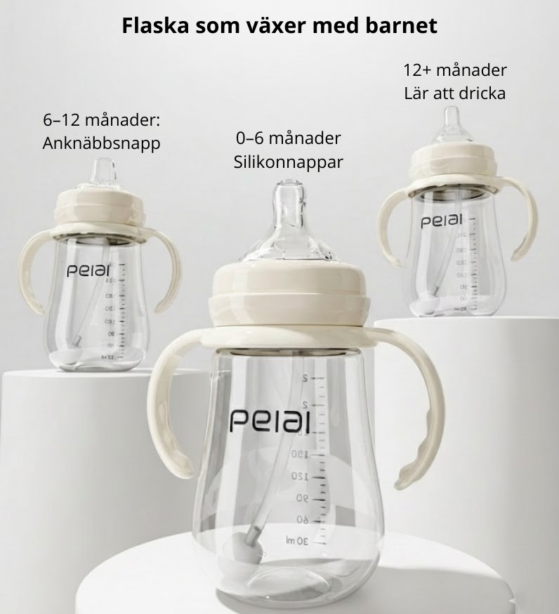 Nappflaska för Trygg Matning