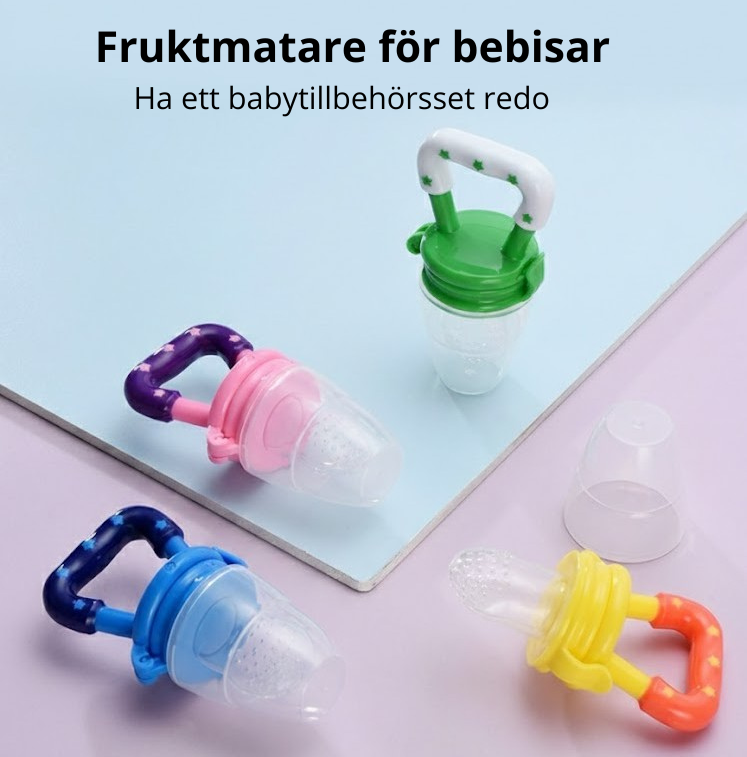 Fruktnapp för trygg smakstart