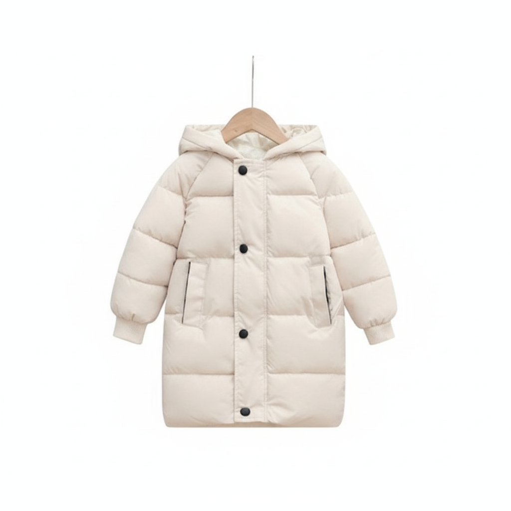 Stilren barn vinterjacka