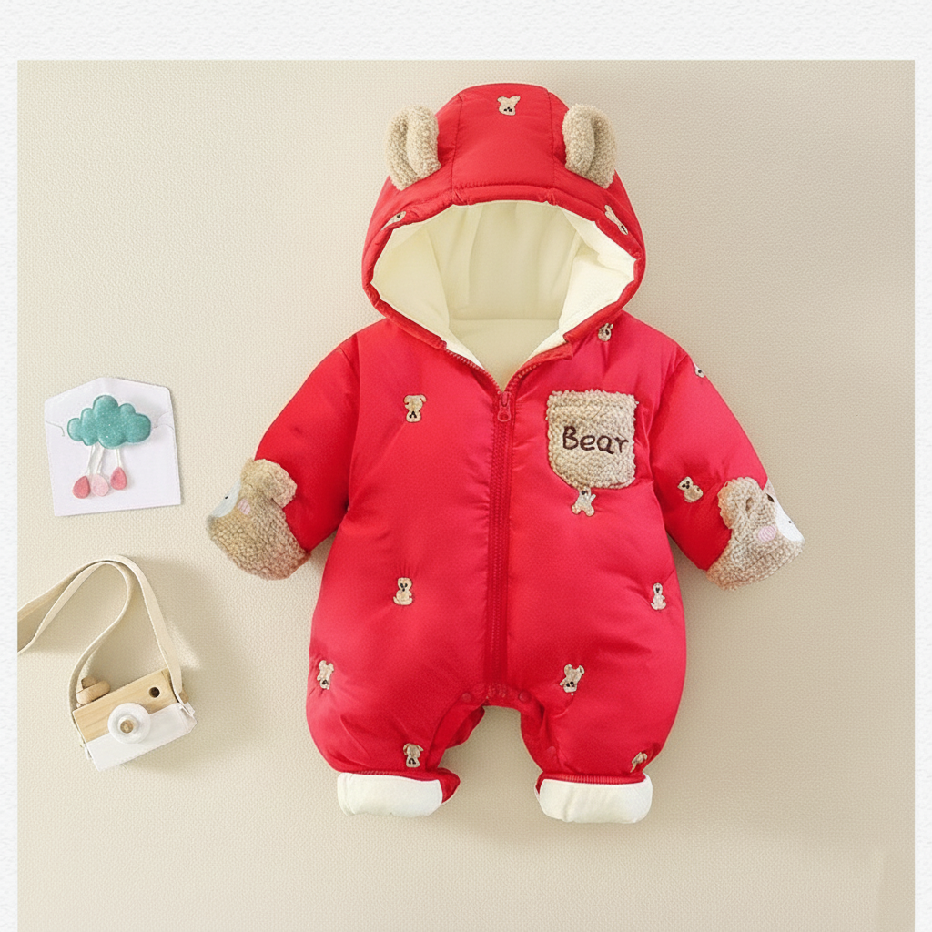 Bekväm overall för bebisar