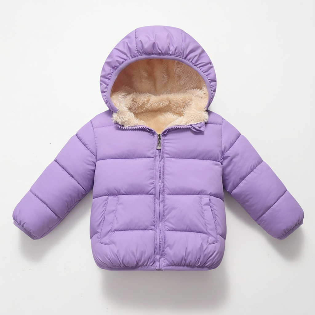 Stilren och varm barnjacka