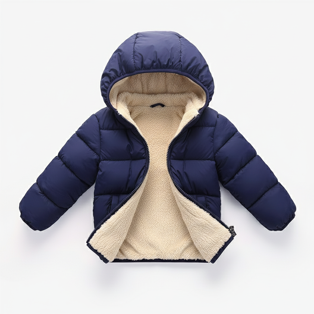 Stilren och varm barnjacka