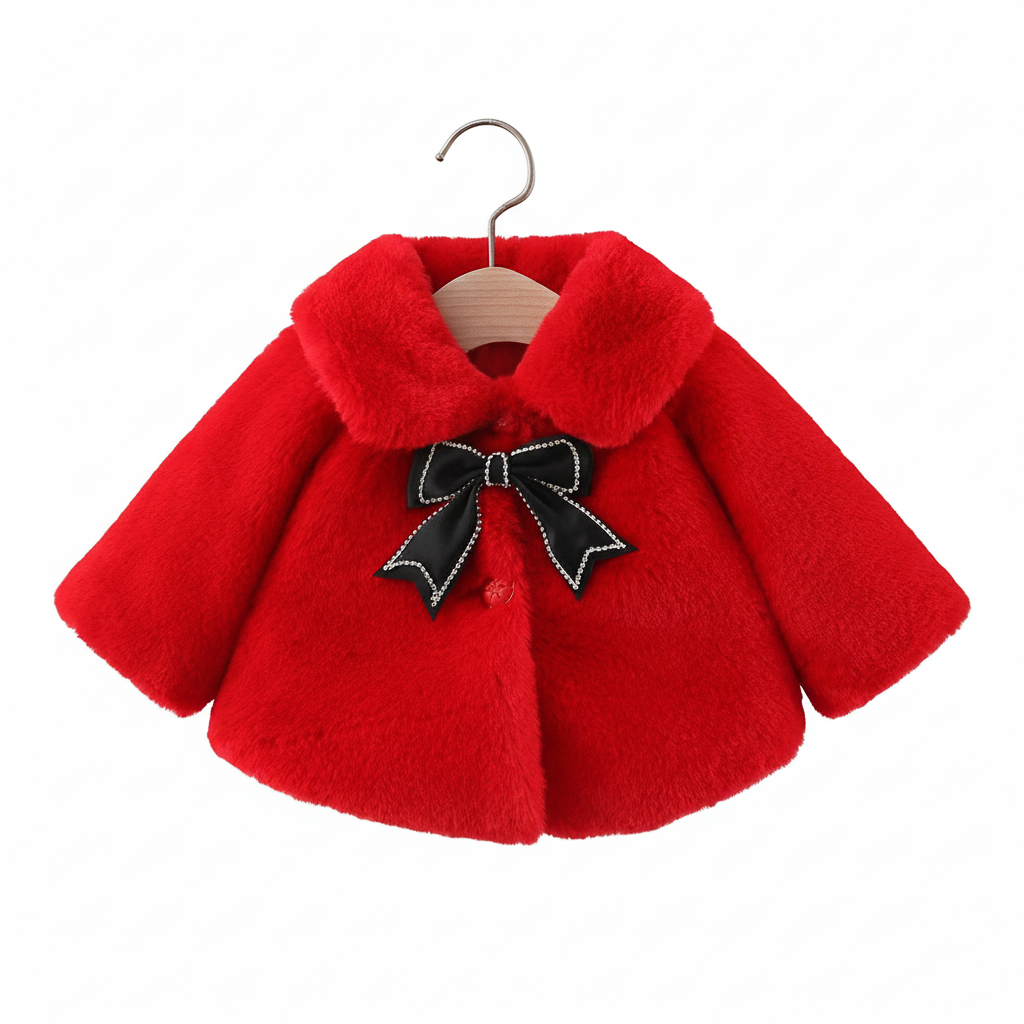 Lyxig tjejjacka för vinter