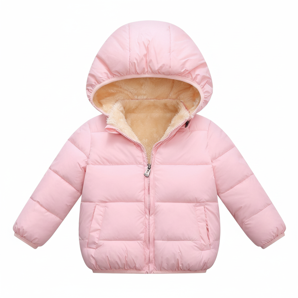 Stilren och varm barnjacka