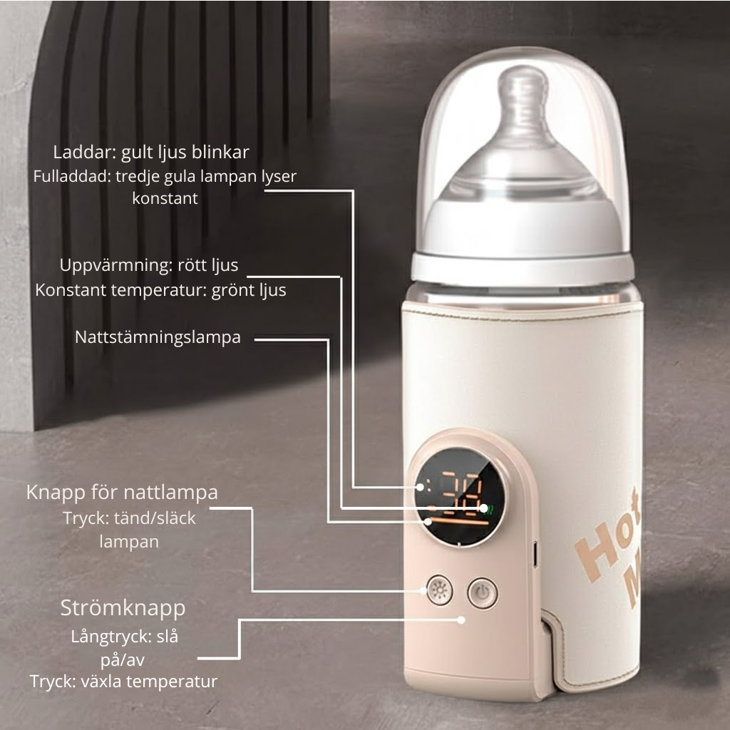 Smart Nappflaskvärmare