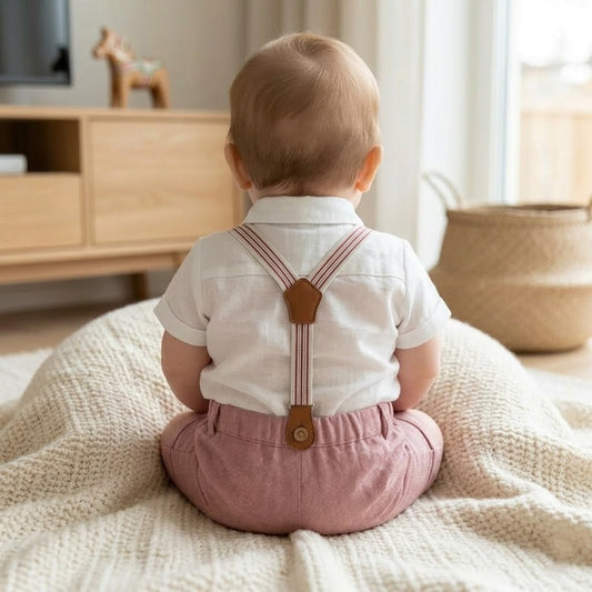 Stilrent Babyset med Shorts