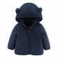 Långärmad barnjacka Plush Top