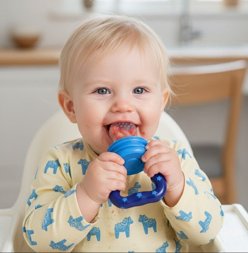 Fruktnapp för trygg smakstart