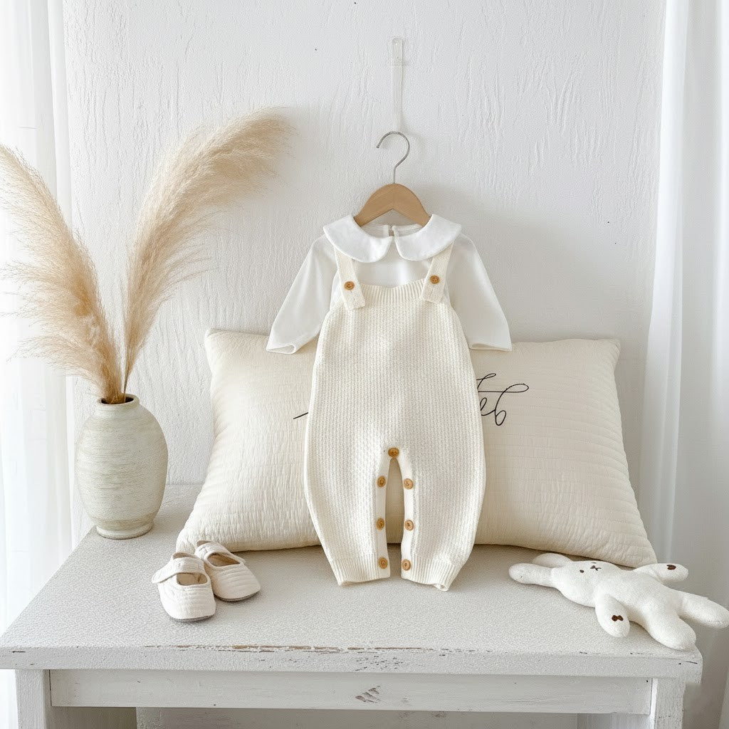 Mjuka Baby Overalls för Vardag