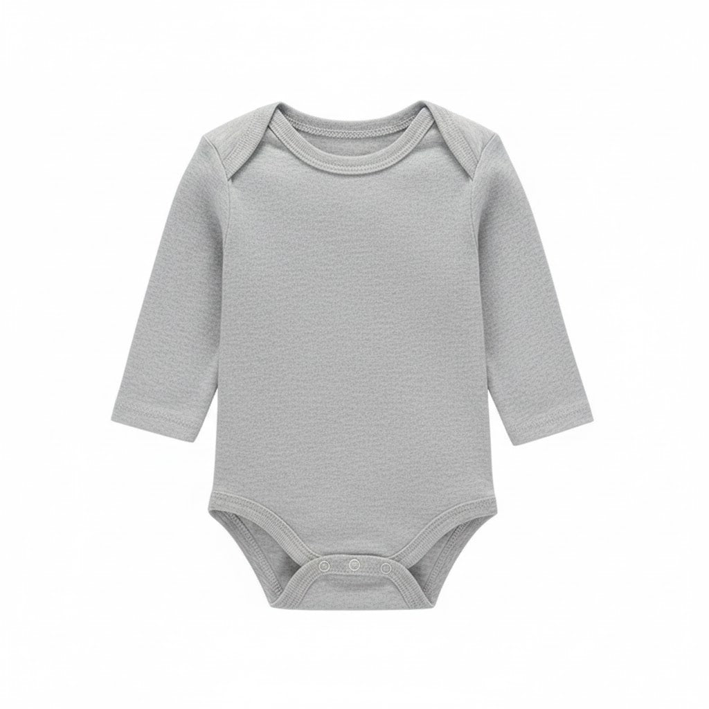 Mjuk Babybody i Bomull