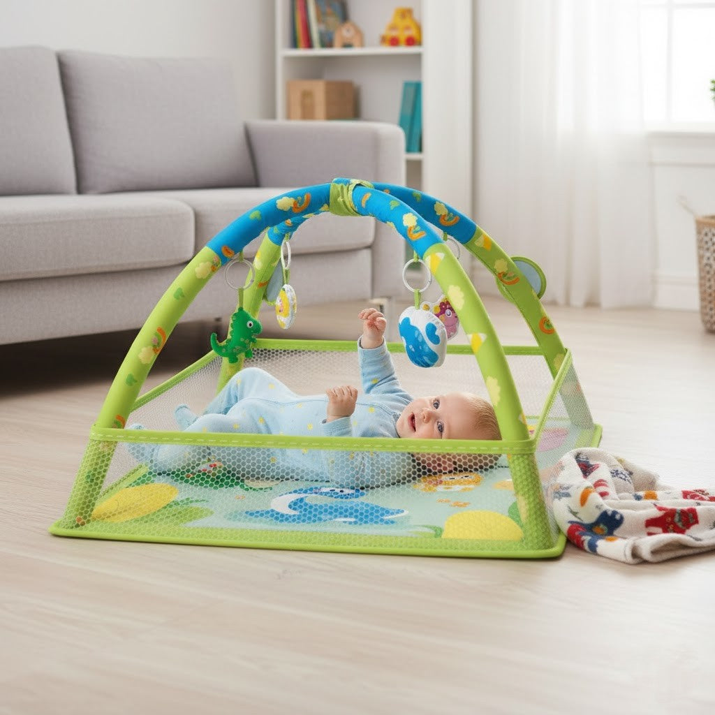Färgglatt Babygym för Utveckling