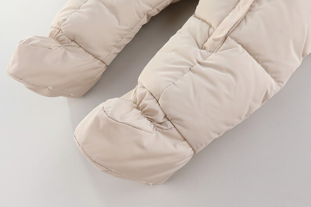 Mjuk och trygg babyoverall