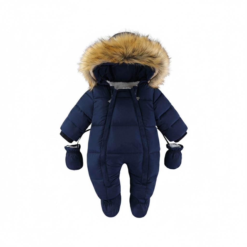 Mjuk och trygg babyoverall