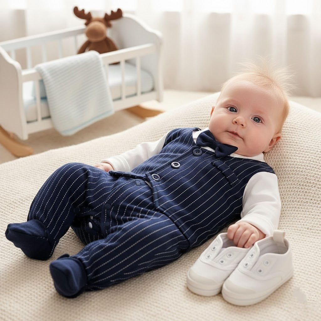 Stilrent kostymset för bebis