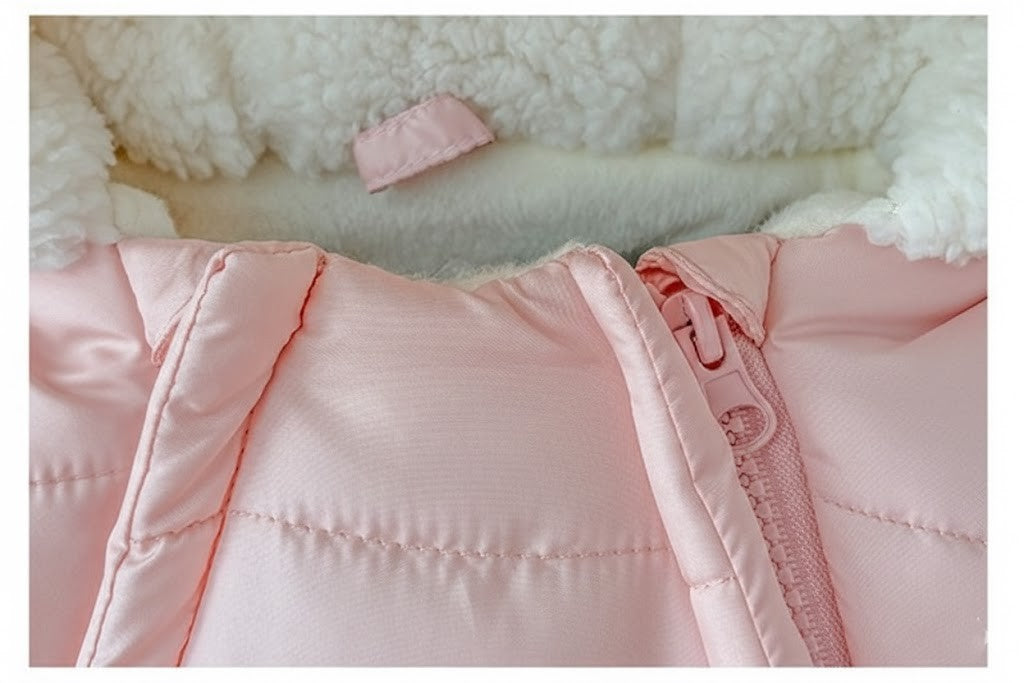 Varm Babyoverall med Huva