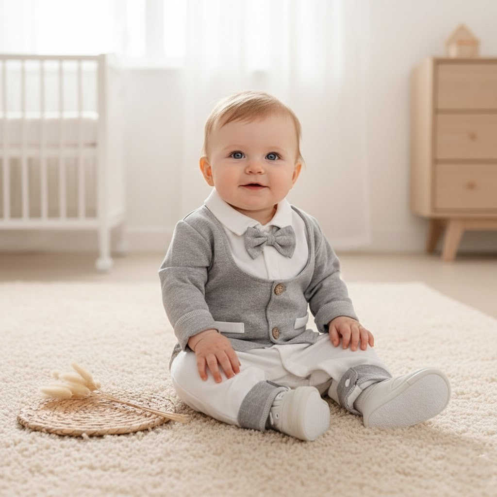 Stilrent kostymset för bebis