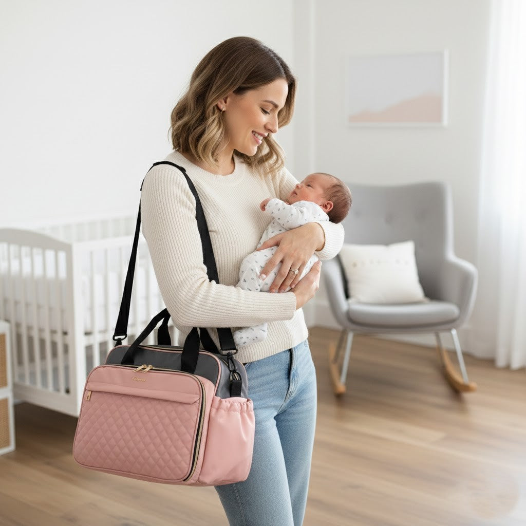 Vattentät baby blöjaväskan