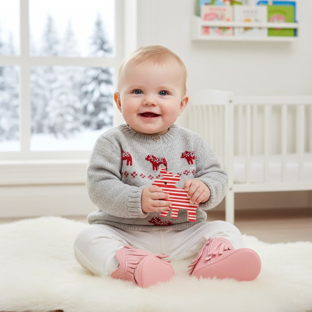 Barn skor i ugg-stil