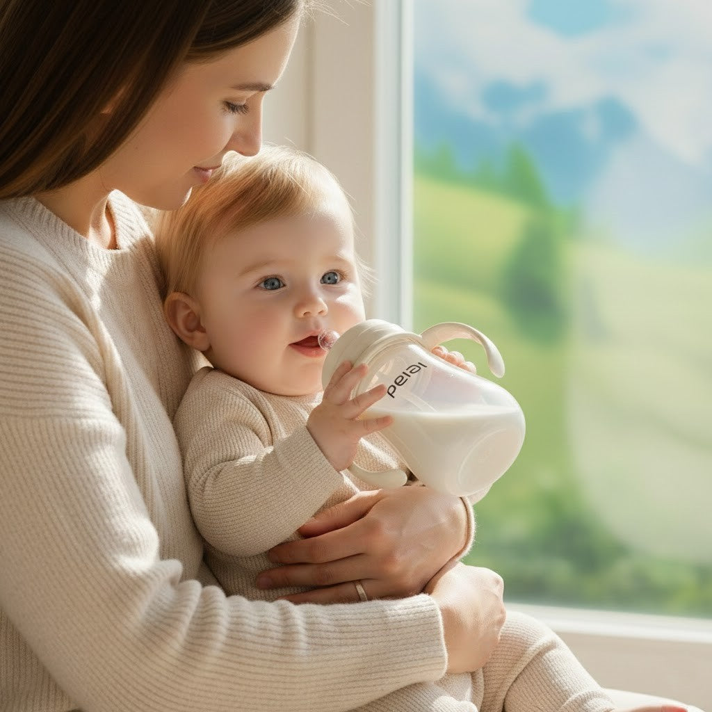 Nappflaska för Trygg Matning