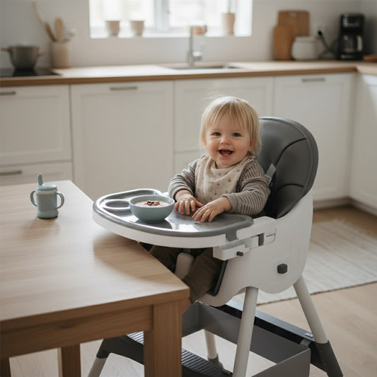 Barnmatstol för Trygga Måltider