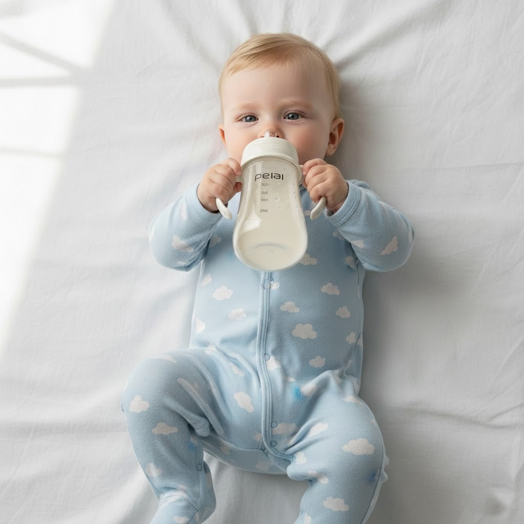 Nappflaska för Trygg Matning