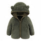 Långärmad barnjacka Plush Top