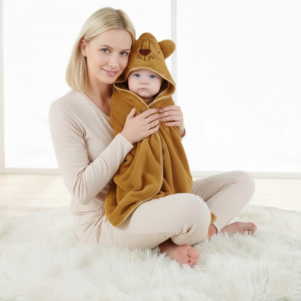 Nyfödd babyfilt i premiumkvalitet