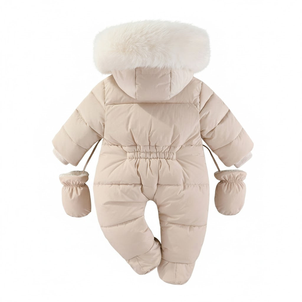 Mjuk och trygg babyoverall