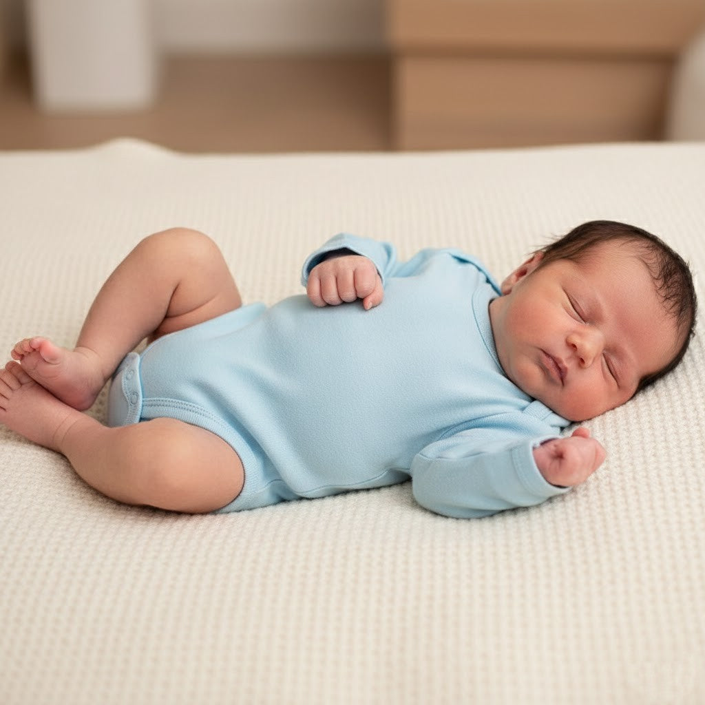 Mjuk Babybody i Bomull