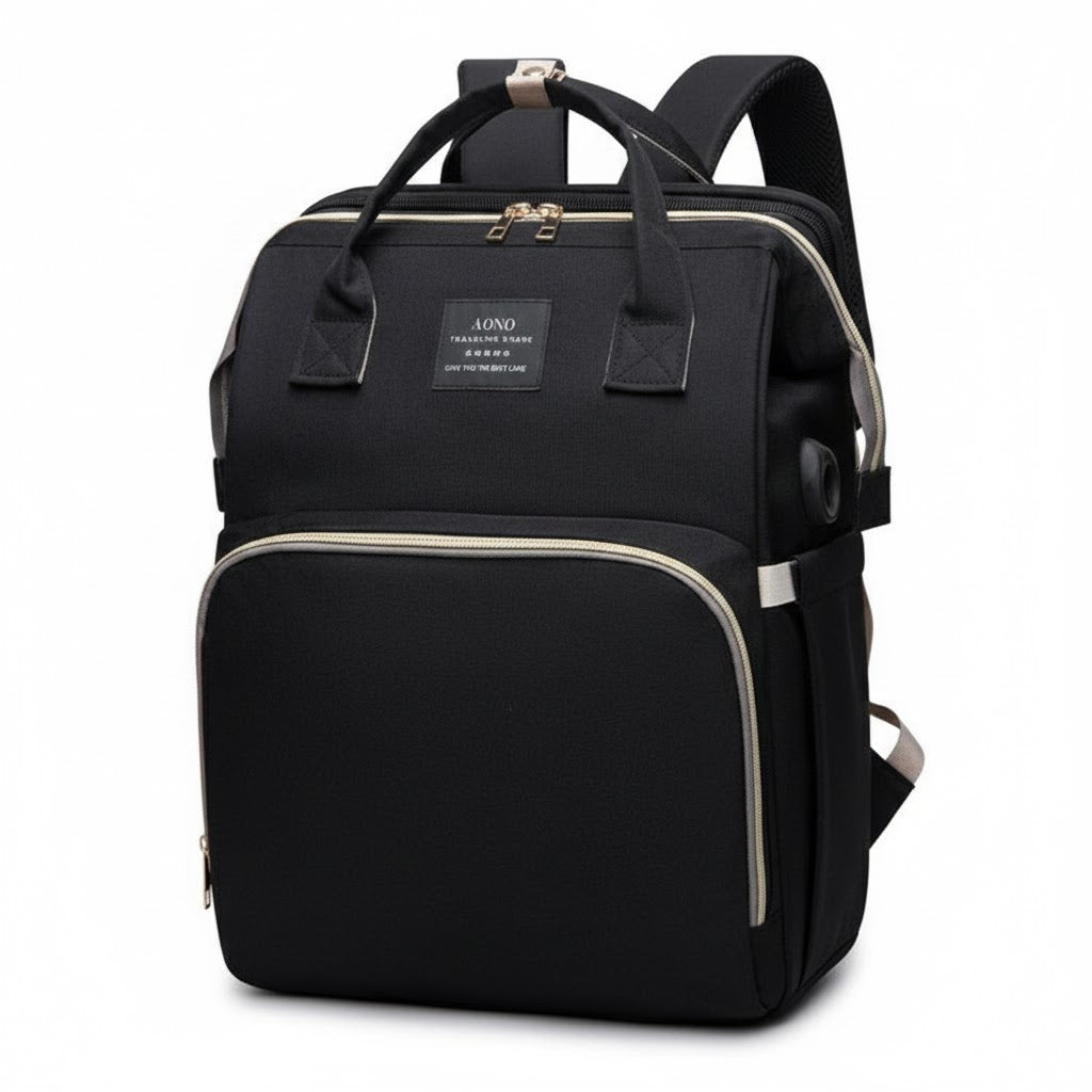 Multifunktionell blöjaväskan Ryggsäck för bebis