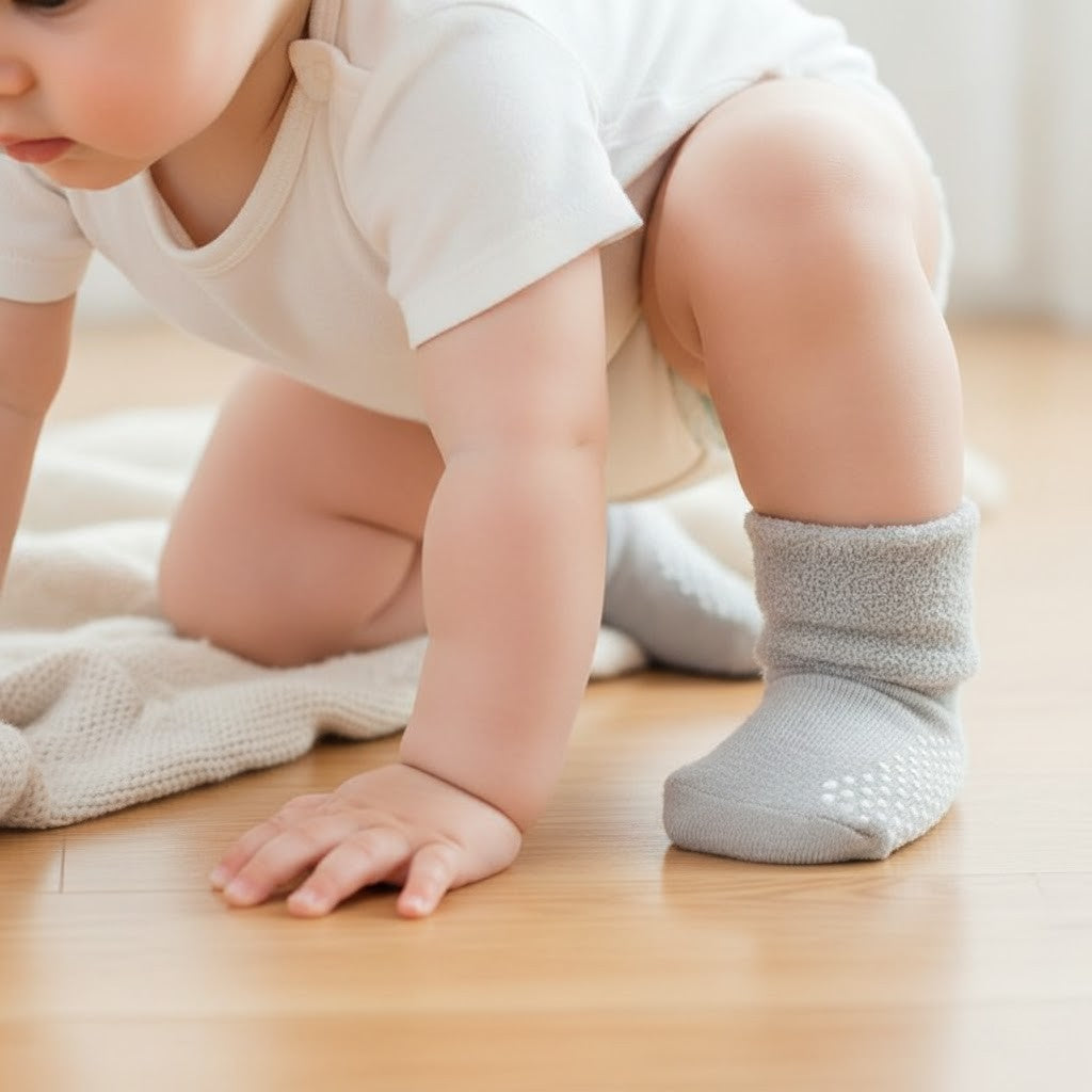 Halkstrumpor i Frotté för barn