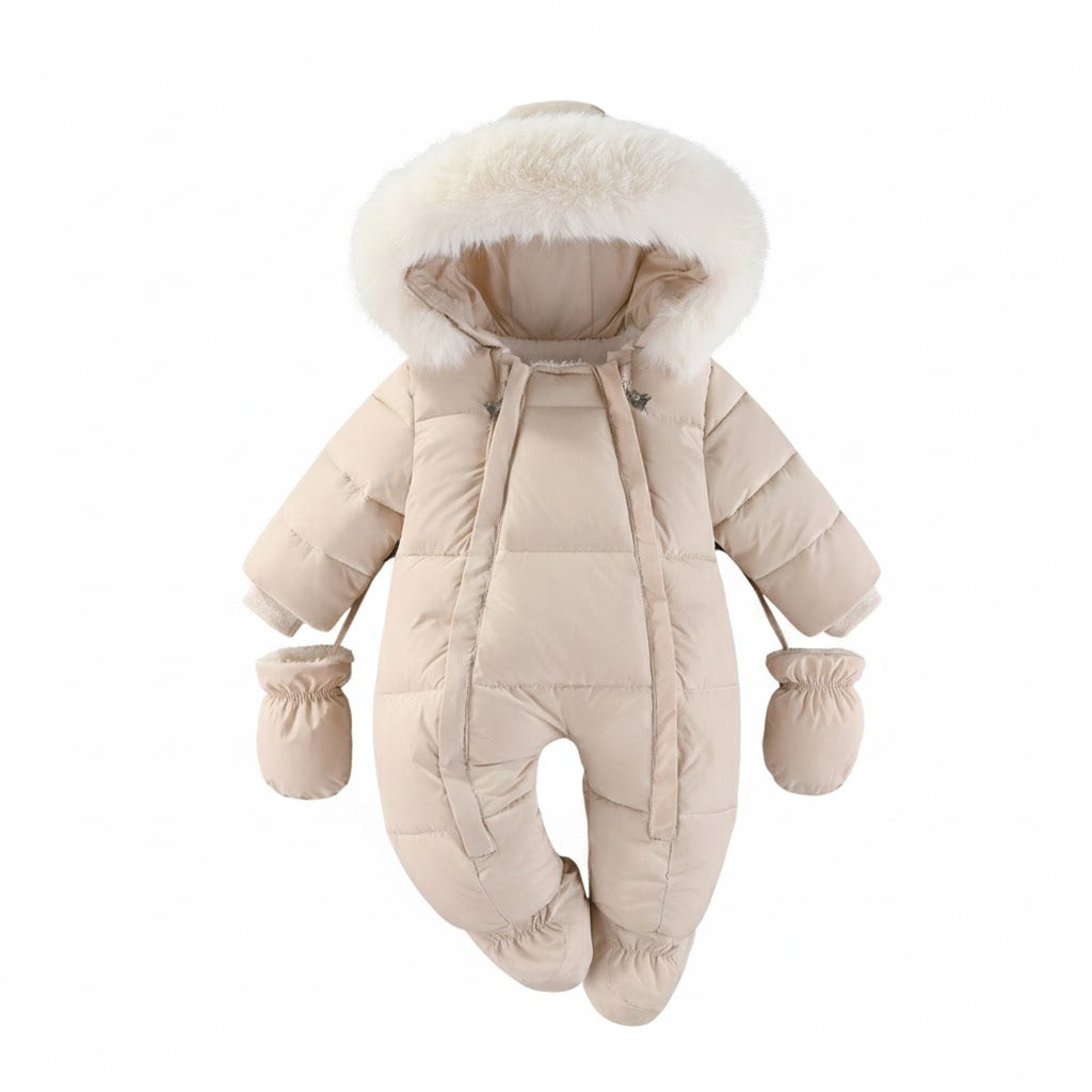 Mjuk och trygg babyoverall