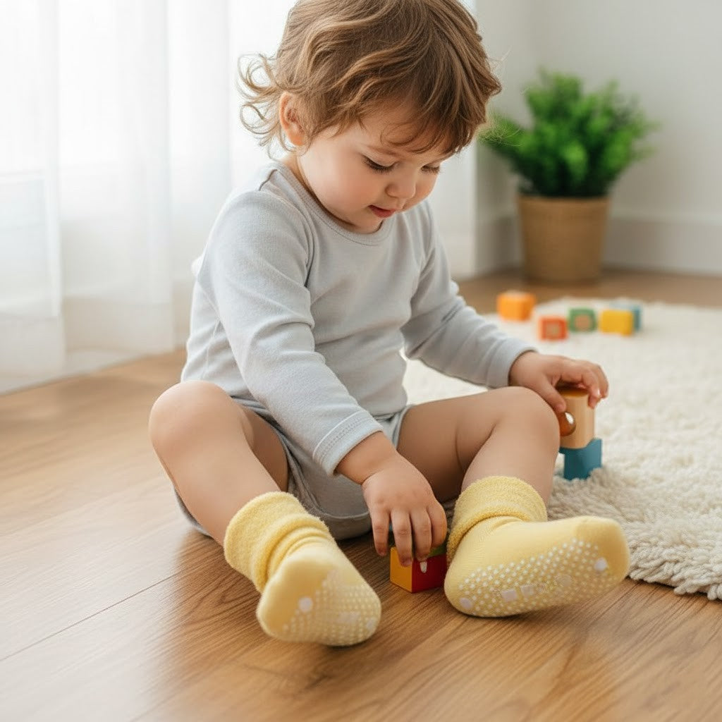 Halkstrumpor i Frotté för barn