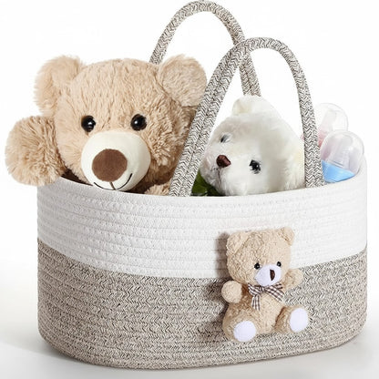 Mjuk Förvaringskorg i Bomull