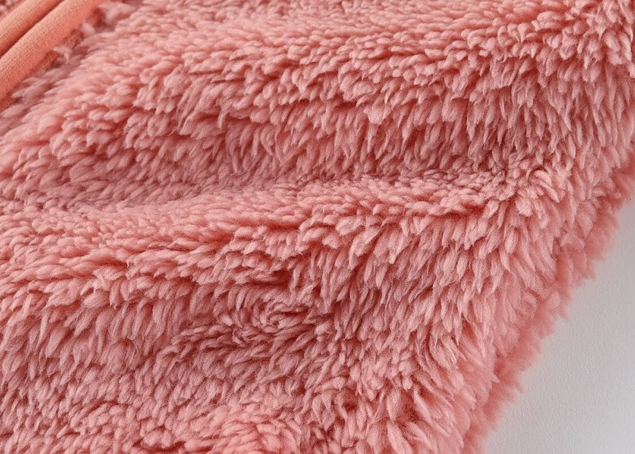 Långärmad barnjacka Plush Top