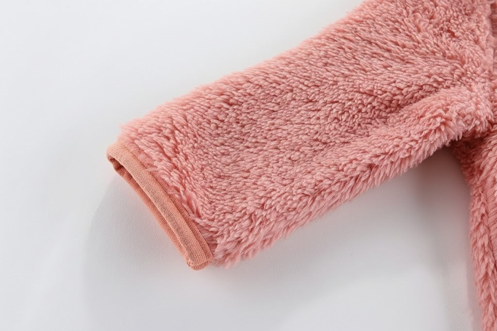 Långärmad barnjacka Plush Top